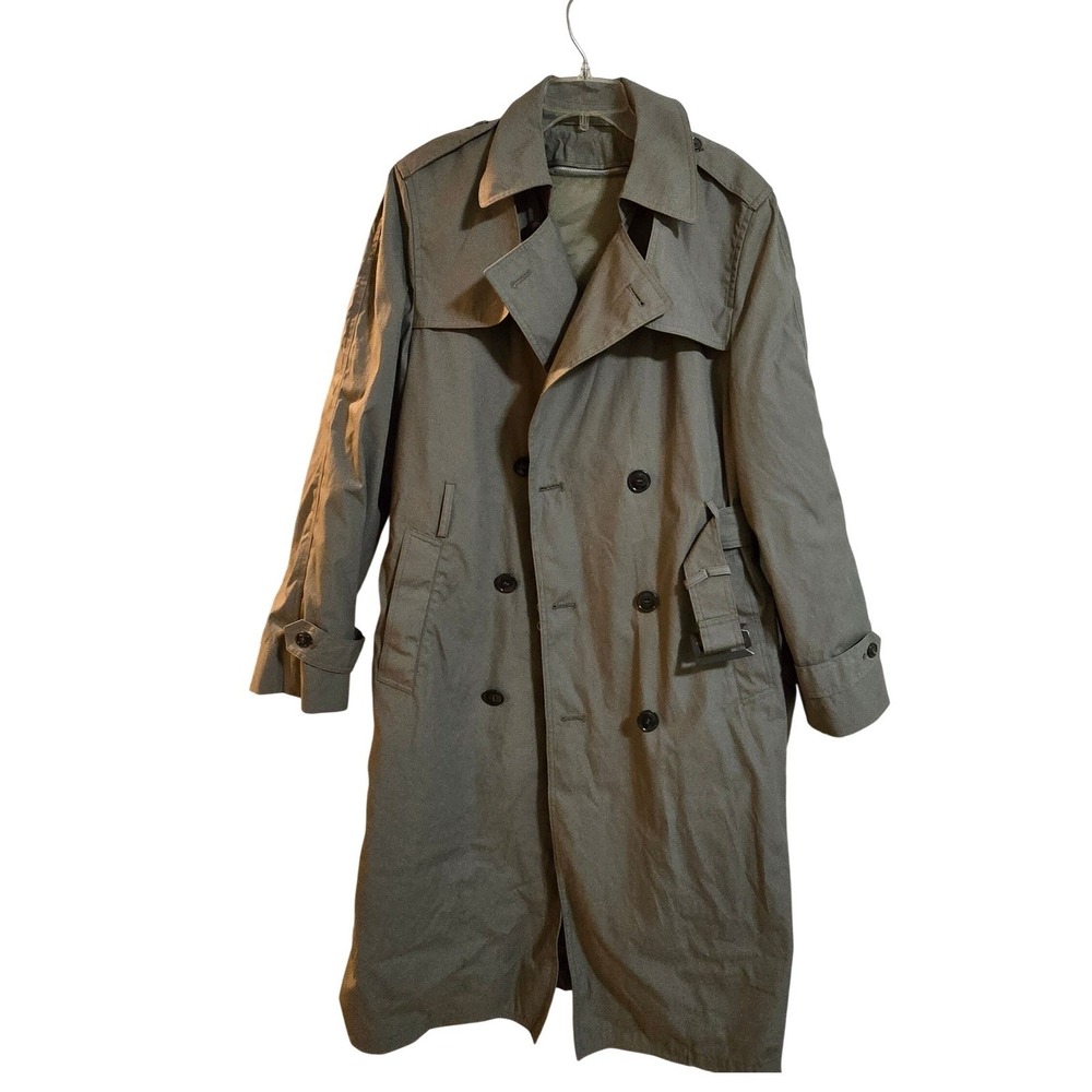 DSFCP‎ Valor Collection Men's 38L All Weather Marine Coat Double Breasted /0229